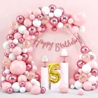 5th Happy Birthday Balloon Decoration Kit, Multicolor, Pack Of 57