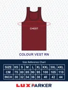 Lux Parker Cotton Solid Vest for Men, Pack of 3 