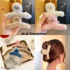 Fur Hair Clutcher for Women & Girls 