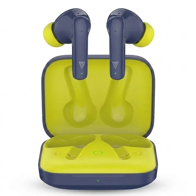 TECHFIRE 221 Plus Wireless Earbuds - 100H [Green/Blue]