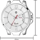 Leather Analog Watch for Men 