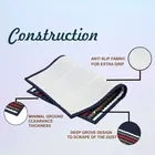 Status Stripe Dot Anti Skid Mat 38x58cm Blue