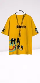 Round Neck Printed T-Shirt for Men 