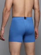 Lux Parker Cotton Solid IE Long Trunks for Men 