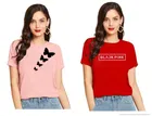 Half Sleeves Printed T-shirts for Women & Girls 