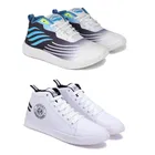 Sports Shoes for Men, Multicolor, Pack of 2 