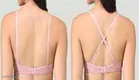 Cotton Blend Solid Padded Bra for Women 