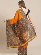 Mysore Silk Printed Saree for Women 