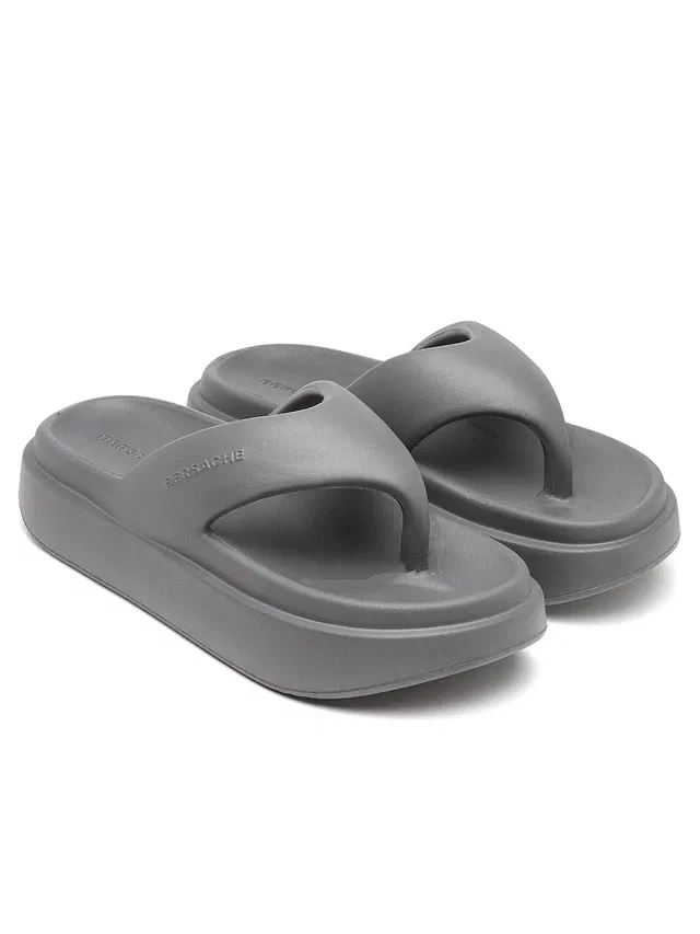 Slippers for Women (Grey, 7)