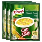 Knorr इंस्टेंट स्वीट कॉर्न कप सूप 3X9.5 g 