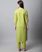 Cotton Printed Kurta Set for Women 