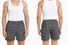 Polycotton Checkered Boxers for Men 
