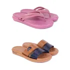 Combo of Slippers & Sliders for Women 