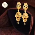 Oxidised Gold Plated Alloy Earrings for Women 