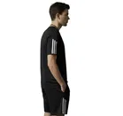 Polyester Printed Co-Ord Set for Men, Black 