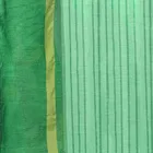 सिद्धिदाता टेक्सटाइल विमेंस कॉटन ब्लेंड स्ट्राइप साड़ी विद अन-स्टीट्च्ड ब्लाउज पीस 