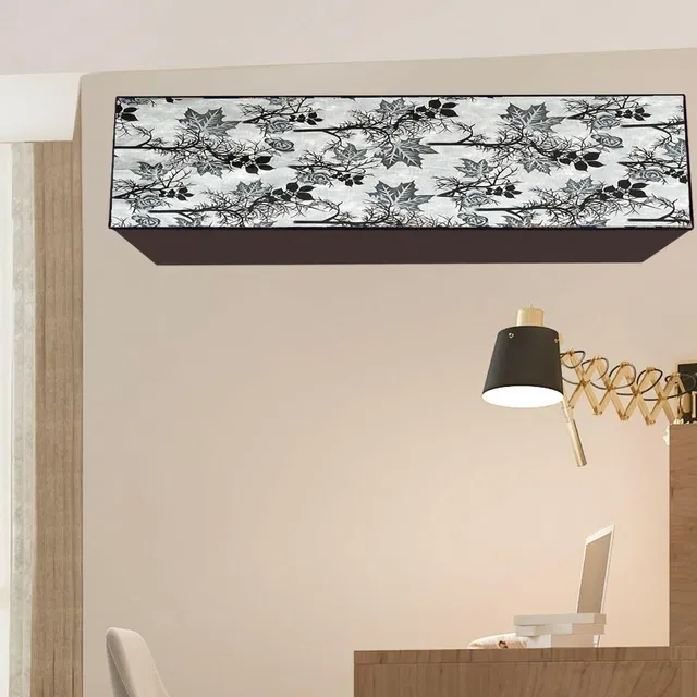 PVC Printed AC Cover (Multicolor, 1.5 Ton)