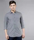 Casual Men's Solid Shirt 