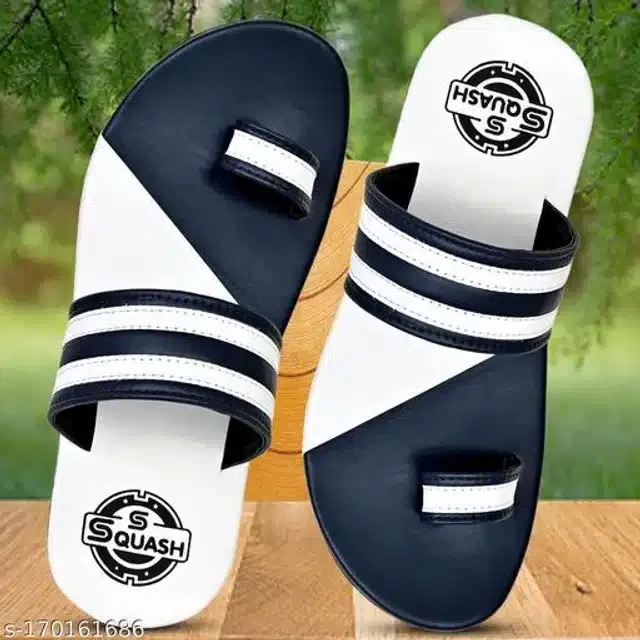 Flip Flop for Men (Navy Blue, 9)