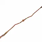Golden Om Rakhi for Brother