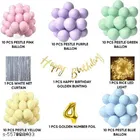 54 Pcs 4th Birthday Decoration kit, Multicolour, Set of 1
