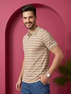 Striped Polo T-shirt for Men 