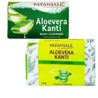 Patanjali Kanti Aloe Vera Body Cleanser Soap 2X75 g 