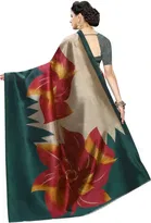 Mysore Silk Printed Saree for Women 