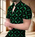 Silk Full Sleeves Shirt for Men (Multicolor, S)
