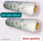 Food Wrapping Roll Paper (White, 25 m) (Pack of 2)