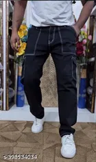 Denim Loose Fit Jeans for Men 