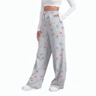 Cotton Printed Jogger Pants for Women 