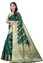 Organza Zari Woven Saree for Women 