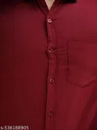 Polycotton Solid Shirts for Men, Multicolor 