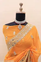 Sunny Yellow Saree for Women 