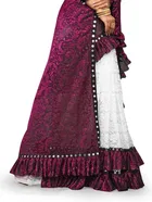 Lycra Blend Embellished Saree for Women 