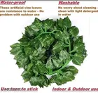 Plastic Artificial Plant Leaf Garland for Home Decor for Women 