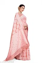 Cotton Zari Woven Saree for Women 