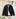Self Design Cotton Blend Shirt for Boys (Black, 8-9 Years)