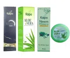 Kaipo Night Cream (50 g) with Neem Kheera Fairness Cream (50 g), Aloe Vera Gel (50 g) & Tikoma Aloe Vera Multivitamin Face Cream (100 g) (Pack of 4)