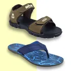 Combo of Sandals with Slippers for Men 