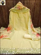 Embroidered Unstitched Suit for Women 