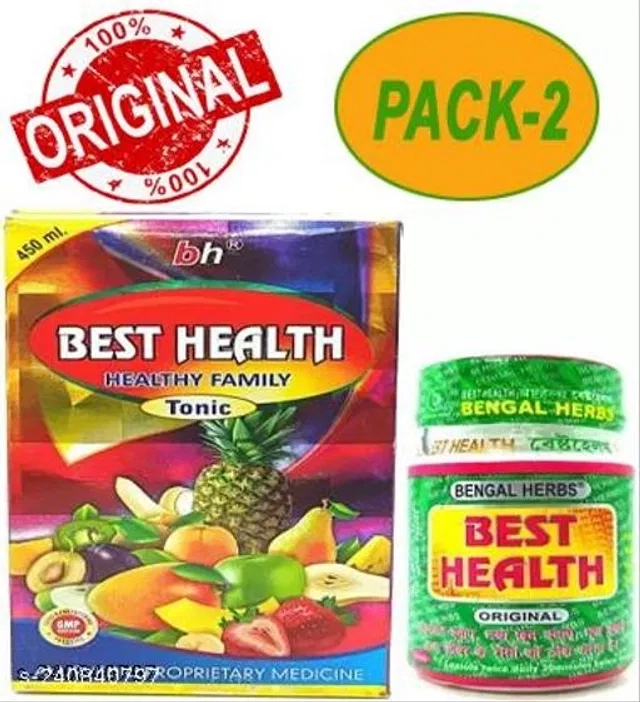 Bengal Herbs Best Health Capsule For Complete Good Health Capsule & Best Health Tonic For Men And Women Combo Pack Of 32