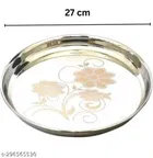 Stainless Steel Dinner Full Plates 