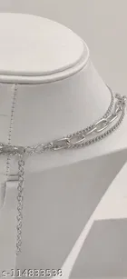 Trendy Minimal Triple Layer Necklace for Women And Girls