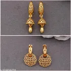 Gold Plated Earring/Stud/Bali Combo For Women'S/Girls