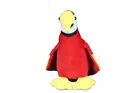 King Parrot Soft Stuffed Animal Toy for Kids (Red)