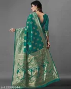 Art Silk Zari Woven Saree for Women 