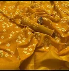 Women's Printed Saree with Unstitched Blouse 