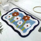 EW Flower Tufted Indoor Mat 